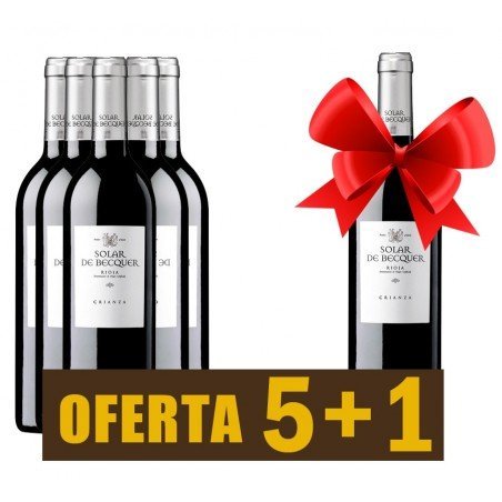 SOLAR DE BÉCQUER CRIANZA 2016 - OFERTA 5+1