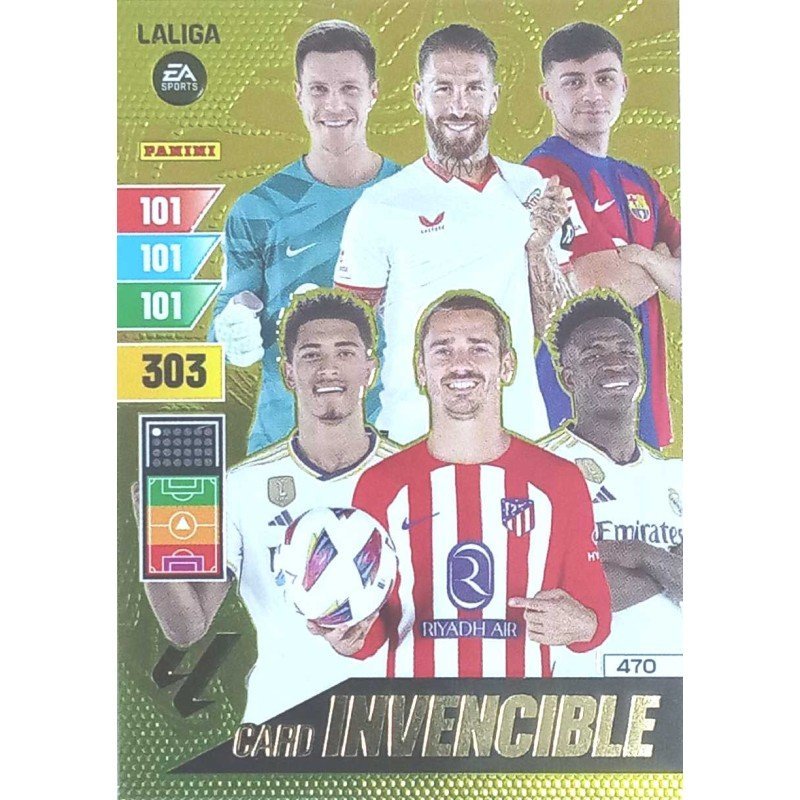 Card Invencible Adrenalyn 20232024 Panini